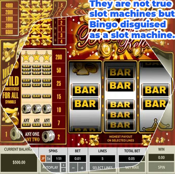 Bingo slot machine