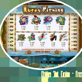 Fishing slot game