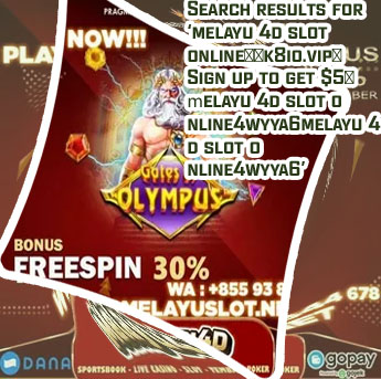 Melayu 4d slot