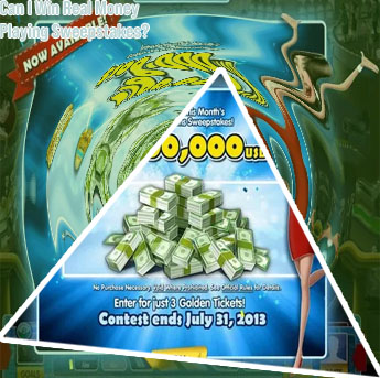 Sweepstakes slots real money